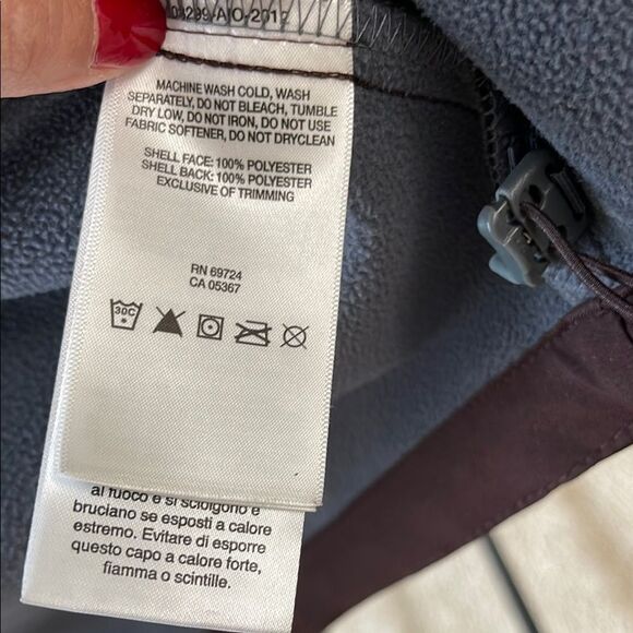 Columbia Mens Brown and Gray Performance Jacket Fleece Warmth - Picture 6 of 7